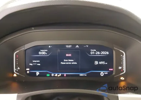 2022 Volkswagen Atlas Cross Sport 3.6L V6 Se W/Technology из США, поврежденный, VIN 1V2KE2CA9NC207727